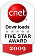 CNET 5-Star Award